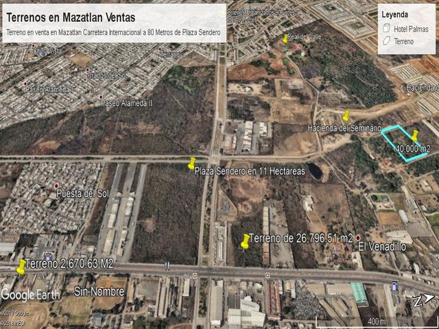 Terreno en venta en Mazatlán, Sinaloa