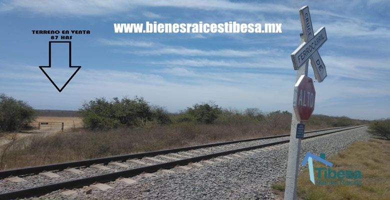  Terrenos en Ventas Mazatlan, Frente Via Ferrocarril 